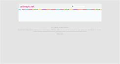 Desktop Screenshot of animeytv.net